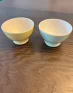 2 Boch Boltasjes mini -Retro Vintage Aardewerk, Gebruikt, Ophalen of Verzenden, Effen, Kop(pen) en/of Schotel(s)