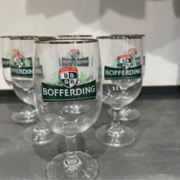 6 verres neuf bofferding verres à bière  Prix fixe disponible aux enchères