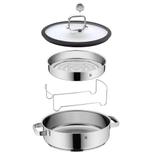 WMF Vitalis - Plat rond de cuisson vapeur NEUF 28cm, Enlèvement ou Envoi, Verre