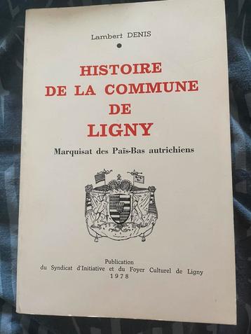Livre sur la commune de ligny, Enlèvement ou Envoi, Comme neuf