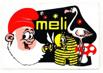 (s9) Meli park, vintage sticker beschikbaar voor biedingen