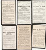 6 B P 1925 - 1928, Verzamelen, Bidprentjes en Rouwkaarten, Ophalen of Verzenden, Bidprentje