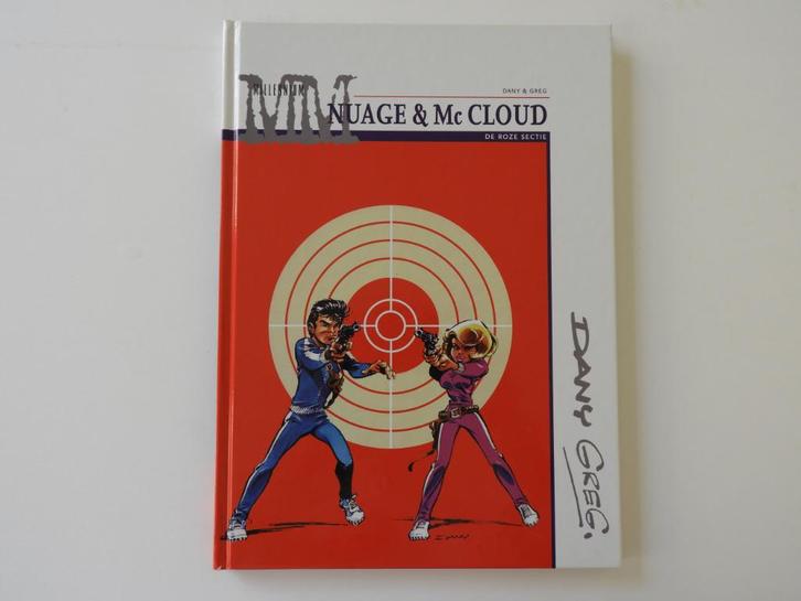 Dany & Greg: “Nuage & Mc Cloud – De roze sectie”, Boeken, Stripverhalen, Ophalen of Verzenden