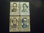 Frankrijk/France 1958 Yt 1157/1160(o) Gestempeld/Oblitéré, Postzegels en Munten, Postzegels | Europa | Frankrijk, Verzenden