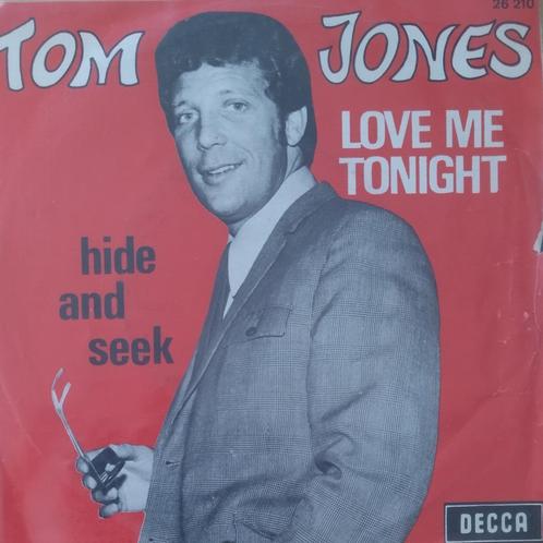 Tom Jones - Love me tonight, Cd's en Dvd's, Vinyl Singles, Zo goed als nieuw, Single, Pop, 7 inch, Verzenden