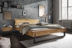 Unieke massief houten bedden op maat – exclusief bij Netbed, Bruin, Verzenden, 140 cm, 200 cm