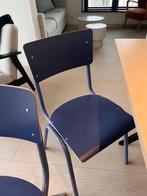 2 Stoelen Old School, Huis en Inrichting, Ophalen, Twee, Blauw, Nieuw