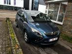 Opel zafira, 5 places, Système de navigation, Cuir et Tissu, Bleu