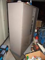 metalen bureaukast schuifdeurkast, Ophalen, Gebruikt