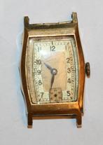 Horloge antiek goud 18k goud 750, Handtassen en Accessoires, Horloges | Antiek, Goud, Ophalen of Verzenden