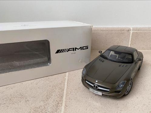 MiniChamps Mercedes-Benz SLS AMG, Hobby en Vrije tijd, Modelauto's | 1:18, Auto, MiniChamps, Ophalen of Verzenden