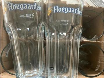 Twee dozen glazen Hoegaarden 12 glazen  beschikbaar voor biedingen