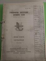 Catalogue de pièces de rechange Triumph Spitfire MK2, Enlèvement