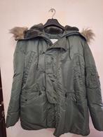 Parkas Alpha Industries small et medium, Zo goed als nieuw, Maat 48/50 (M), Groen, Alpha industries