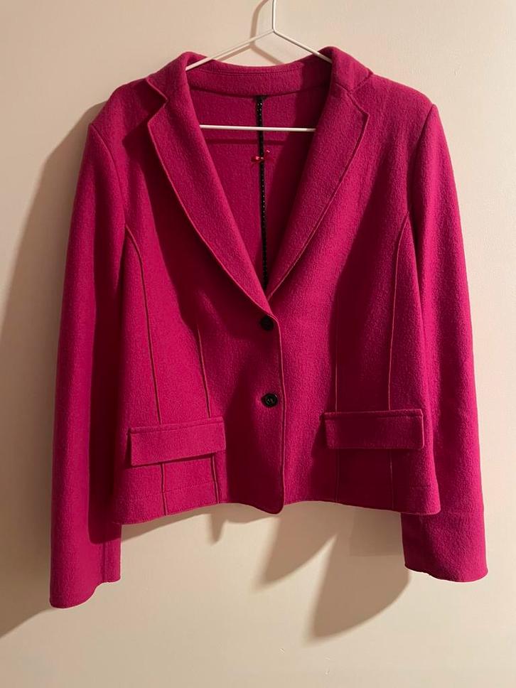 marc cain vintage vestje + rok, Kleding | Dames, Jasjes, Kostuums en Pakken, Nieuw, Kostuum of Pak, Maat 38/40 (M), Roze, Ophalen