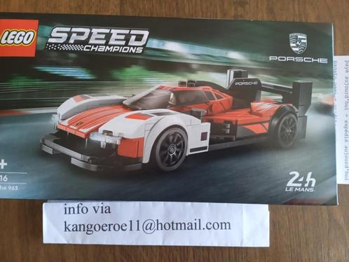 LEGO Speed Champions Porsche 963 Auto Set - 76916 -nieuw !, Kinderen en Baby's, Speelgoed | Duplo en Lego, Nieuw, Lego, Complete set