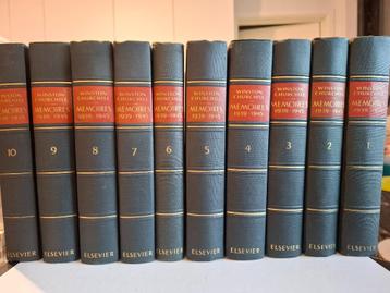 Mémoires de Winston Churchill 1939-1945 (10 volumes complets, Enlèvement ou Envoi, Comme neuf, Deuxième Guerre mondiale, Winston Churchill