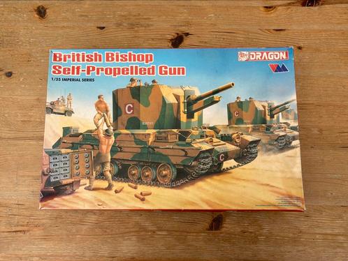 British Bishop Self-Propelled Gun - Dragon 9025 - 1/35, Hobby en Vrije tijd, Modelbouw | Auto's en Voertuigen, Tank, 1:32 tot 1:50