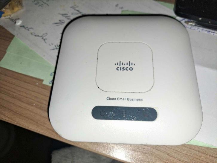 Cisco WAP121 Wifi Access Point 300 Mbit/s Ethernet Nwpr:234€, Computers en Software, Accesspoints, Gebruikt, Ophalen of Verzenden