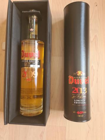 Duvel whisky Distilled 2009 & 2013 limited edition     beschikbaar voor biedingen