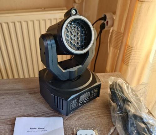 30 W Moving Head Beam Light DMX512, Muziek en Instrumenten, Licht en Laser, Nieuw, Geluidgestuurd, Kleur, Stroboscoopeffect, Verzenden