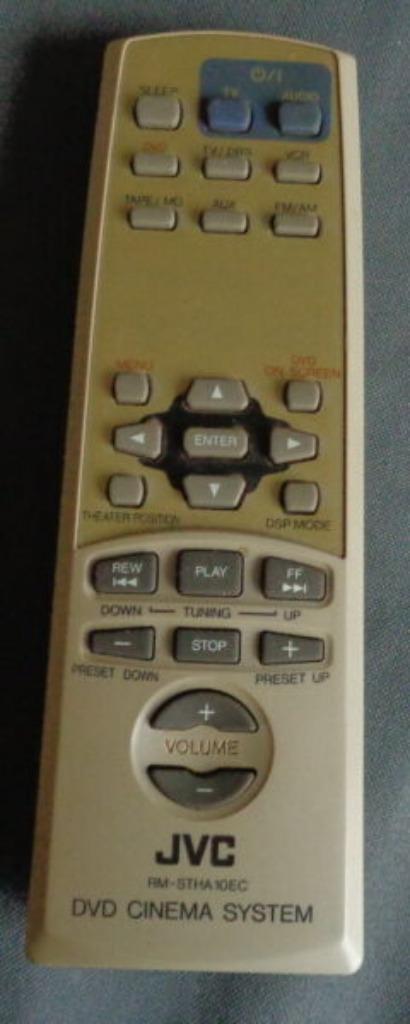 JVC RM-STHA10EC DVD CINEMA SYSTEM afstandsbediening remote c, Audio, Tv en Foto, Afstandsbedieningen, Gebruikt, Dvd, Ophalen of Verzenden