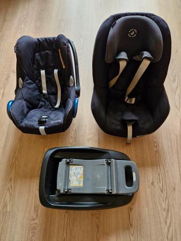 Set maxi cosy en autostoel+ isofix basis beschikbaar voor biedingen