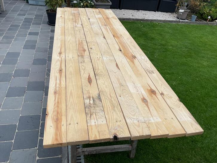 PLANKEN, Doe-het-zelf en Bouw, Hout en Planken, Zo goed als nieuw, Plank, Steigerhout, 250 tot 300 cm, Minder dan 25 mm, Ophalen