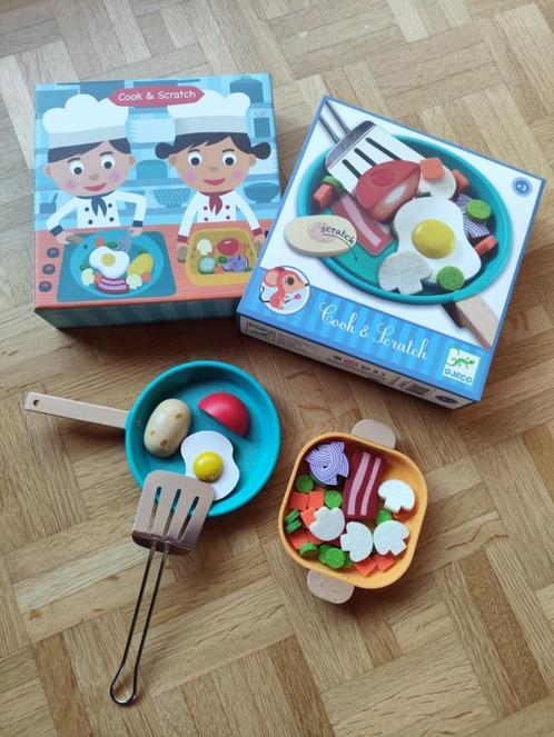 Cook&Scratch van Djeco, Kinderen en Baby's, Speelgoed | Educatief en Creatief, Nieuw, Ontdekken, Ophalen of Verzenden
