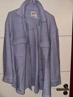 Veste chemise Pull&bear XL, Comme neuf, Bleu, Taille 46/48 (XL) ou plus grande, Pull&bear