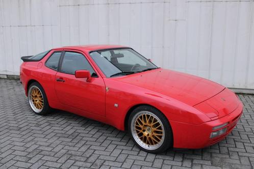 Porsche 944, Auto's, Porsche, Bedrijf, Benzine, Euro 1, Coupé, 3 deurs, Handgeschakeld, Rood, Zwart, Leder, Achterwielaandrijving