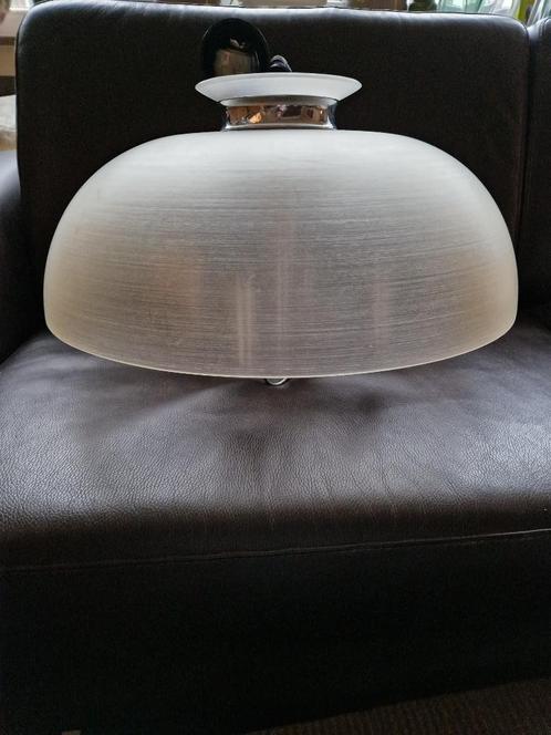 Doria Leuchten grande suspension polyester métal chromé, Antiek en Kunst, Antiek | Keramiek en Aardewerk, Ophalen