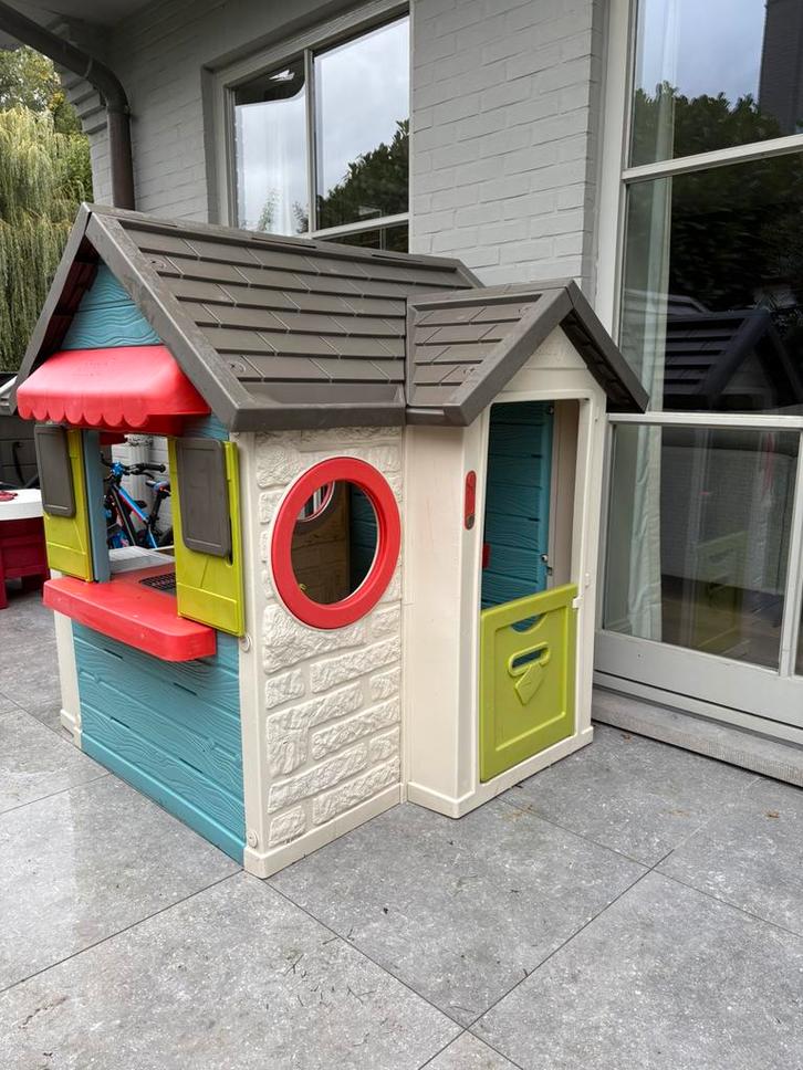 Smoby ‘Chef House’ speelhuisje, Kinderen en Baby's, Speelgoed | Buiten | Speelhuisjes, Zo goed als nieuw, Kunststof, Ophalen