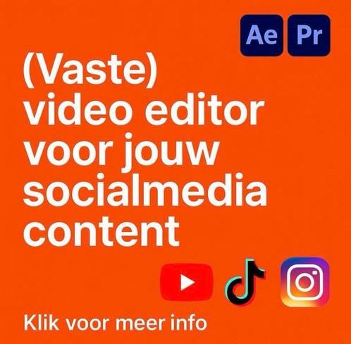 Video Editor voor YouTube, TikTok, Shorts & Meer!, Diensten en Vakmensen, Film- en Videobewerking, Montage of Bewerking
