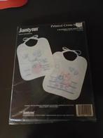 Handwerk pakket Slabbetjes met kruisjessteek, Hobby en Vrije tijd, Borduren en Borduurmachines, Ophalen of Verzenden, Nieuw, Handborduren