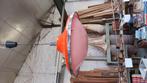 Retro  hanglamp, Huis en Inrichting, Ophalen, Gebruikt, Metaal, Jaren 1960