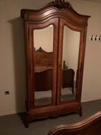 Te koop antieke Franse kuifkast met spiegeldeuren, Antiek en Kunst, Ophalen