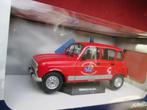 Solido Renault R 4 GTL Feuerwehr Frankreich 1:18, Comme neuf, Solido, Voiture, Enlèvement ou Envoi