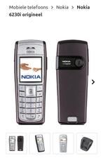 Nokia 6230i zilver + carkit, Gebruikt, Klassiek of Candybar, Ophalen of Verzenden, Zilver