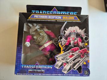 Hasbro Transformers Pretenders decepticons Skullgrin 1987 beschikbaar voor biedingen