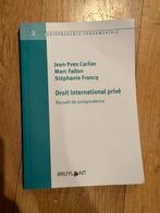 Droit international privé - recueil de jurisprudence, Ophalen of Verzenden, Zo goed als nieuw