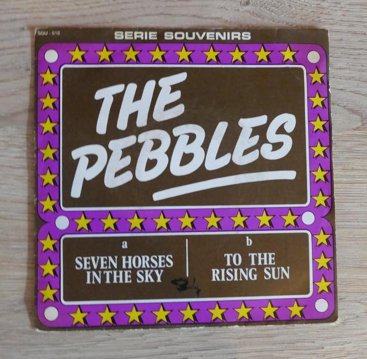 7"  The Pebbles ‎–Seven Horses In The Sky/To The Rising Sun, Cd's en Dvd's, Vinyl Singles, Gebruikt, Single, Rock en Metal, 7 inch