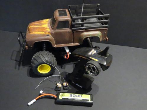 Tamiya Midnight Pumpkin, Hobby en Vrije tijd, Modelbouw | Radiografisch | Auto's, Gebruikt, Auto offroad, Elektro, Overige schalen