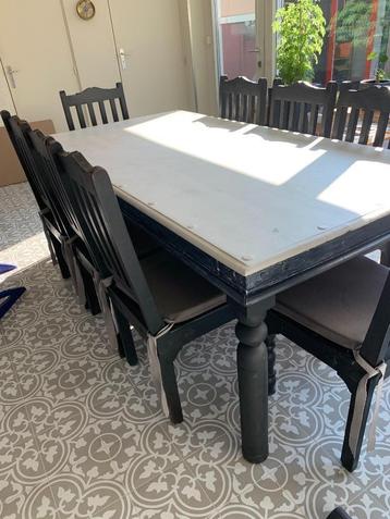 eetplaats, Enlèvement, Utilisé, Koloniale stijl, 6 à 8 chaises