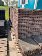 570 vochtdoorlatende rubberen matten 50x50x4,5cm, Tuin en Terras, Gebruikt, Ophalen