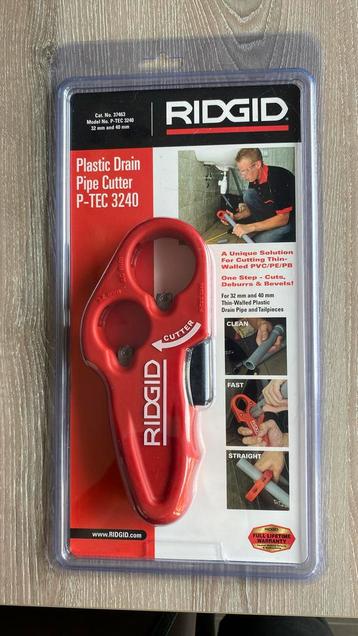 Ridgid P-TEC 3240 buizensnijder voor PVC/PE/PB beschikbaar voor biedingen