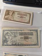 te koop biljetten Joegoslavië, Ophalen, Joegoslavië, Los biljet