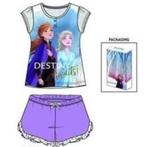 Disney Frozen Shortama Paars - Maat 122 - 128, Kinderen en Baby's, Kinderkleding | Maat 128, Disney, Nacht- of Onderkleding, Meisje