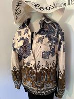 Jasje dames blouse merk Liu Jo Beige bruin blauw Nieuw zonde, Kleding | Dames, Jasjes, Kostuums en Pakken, Maat 38/40 (M), Liu Jo