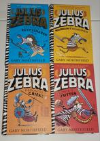 Julius Zebra 4 boeken bundel., Livres, Livres pour enfants | Jeunesse | Moins de 10 ans, Comme neuf, Gary Northfield, Enlèvement ou Envoi